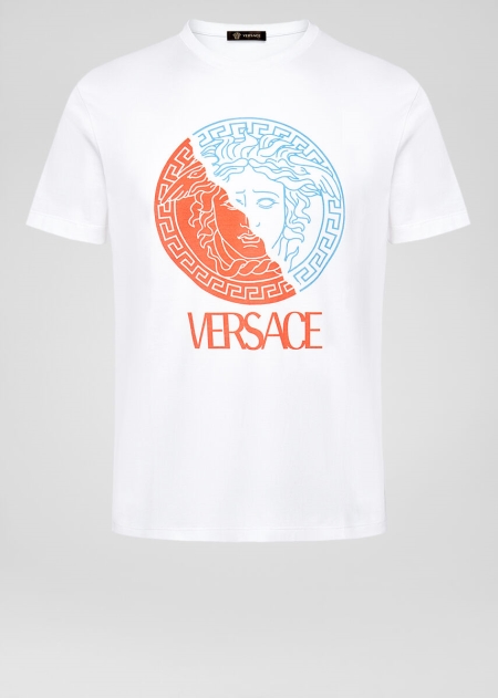 Tricouri Versace Versace Sustainable Medusa Logo Barbati | QALSVCG-39